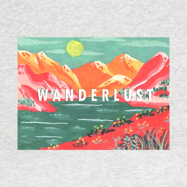 Wanderlust Colorful by From Annisa